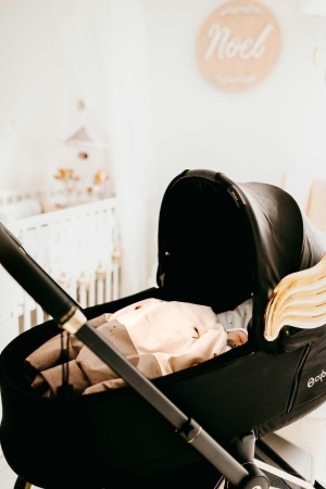 beżowy kocyk baby boy kocyk dla chłopca