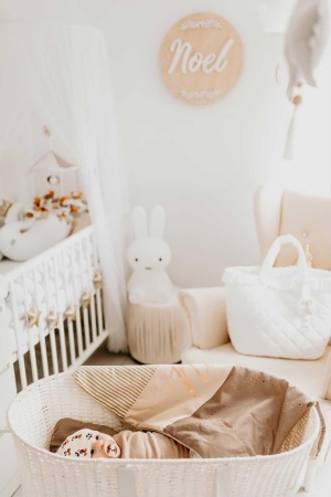 beżowy kocyk baby boy kocyk dla chłopca