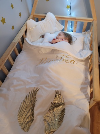 pościel z imieniem dziecka queen baby rozmiar L
