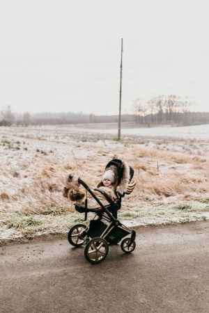 RĘKAWICE DO WÓZKA handmuff mufka rękawice złote srebrne różowe złoto rose gold queen baby
