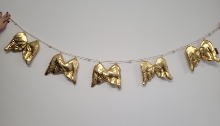 girlanda w kształcie skrzydeł zawieszka do pokoju dziecka łóżeczka ozdoba