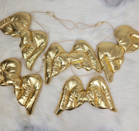 girlanda w kształcie skrzydeł zawieszka do pokoju dziecka łóżeczka ozdoba