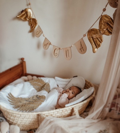 pościel do łóżeczka niemowlaka queen baby