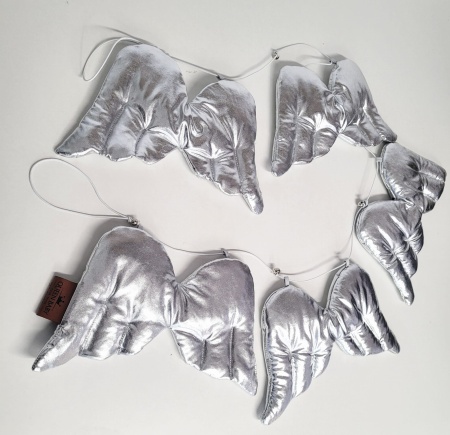 girlanda dla dziecka girlanda do pokoju dziecka ozdoba do pokoju dziecka baby room srebrne dodatki dla dzieci queen baby