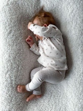 kokon dla dziecka baranek muślinowy muślin kokon dla  noworodka z bawełny queen baby