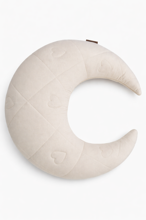 poduszka do karmienia kratka serduszka w ksztalcie księżyca duża poduszka do karmienia