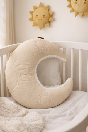 poduszka do karmienia w ksztalcie księżyca