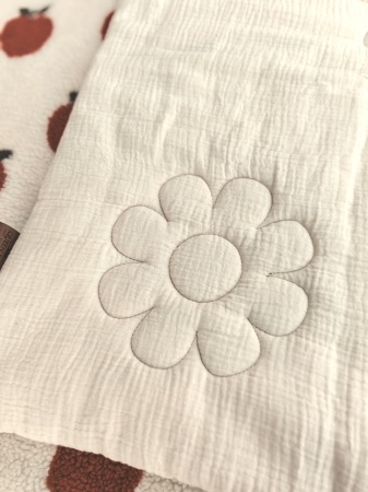 muślinowa pościel dla dziewczynki do łóżeczka